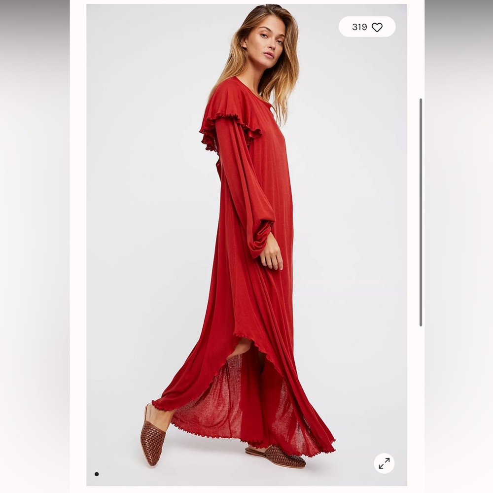 Free people beach Eternal Sunshine Maxi Dress size small
